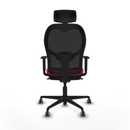 Sedia da Ufficio Piqueras y Crespo 1D036G2 Rosso