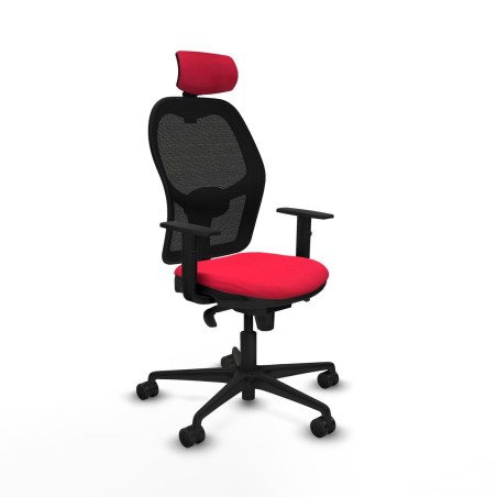 Sedia da Ufficio Piqueras y Crespo 1D036N2 Rosso