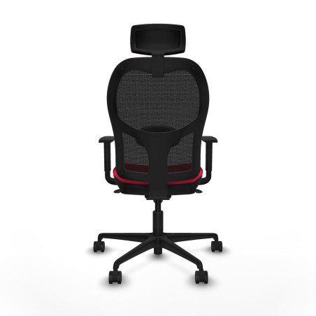 Sedia da Ufficio Piqueras y Crespo 1D036N2 Rosso