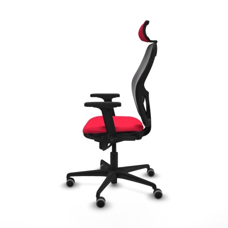 Sedia Ufficio con Poggiatesta Jorquera Piqueras y Crespo 2D036G2 Rosso