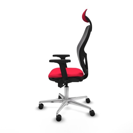 Office Chair with Headrest Jorquera Piqueras y Crespo 2D086N1 Red