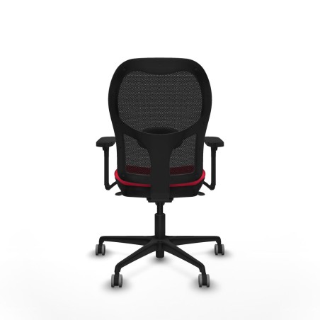 Chaise de Bureau Jorquera Piqueras y Crespo 3D036G0 Rouge