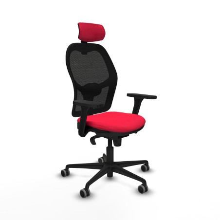 Bürostuhl mit Kopfstütze Jorquera Piqueras y Crespo 3D036G2 Rot