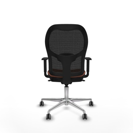 Chaise de Bureau Piqueras y Crespo 1D086G0 Marron Noir
