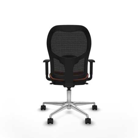 Sedia da Ufficio Piqueras y Crespo 1D086N0 Marrone Nero