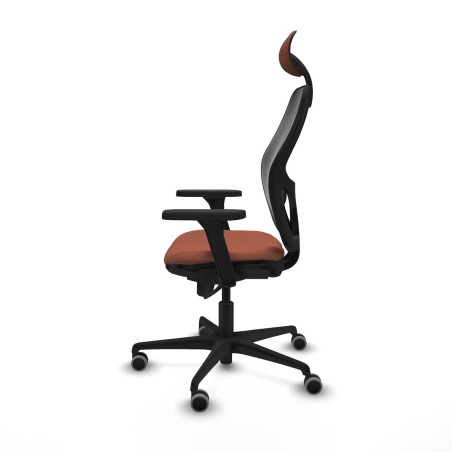 Sedia Ufficio con Poggiatesta Jorquera Piqueras y Crespo 3D036G1 Marro