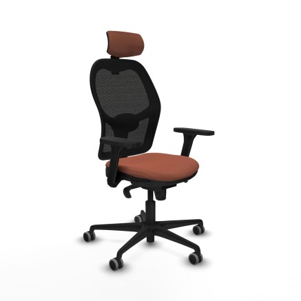 Office Chair with Headrest Jorquera Piqueras y Crespo 3D036G2 Brown Bl