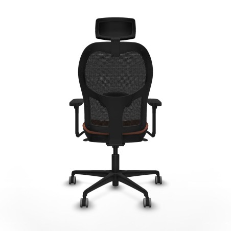 Office Chair with Headrest Jorquera Piqueras y Crespo 3D036G2 Brown Bl