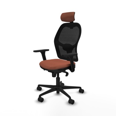 Bürostuhl mit Kopfstütze Jorquera Piqueras y Crespo 3D036N2 Braun Sc
