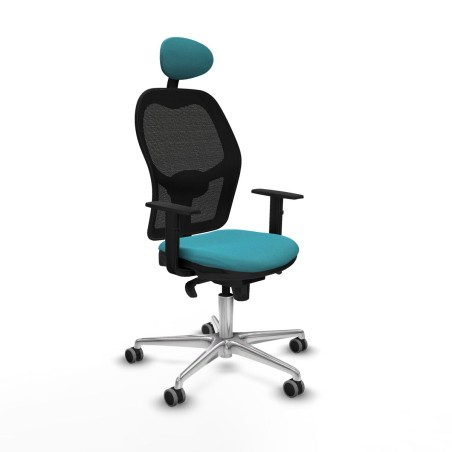 Chaise de Bureau Piqueras y Crespo 1D086G1 Turquoise