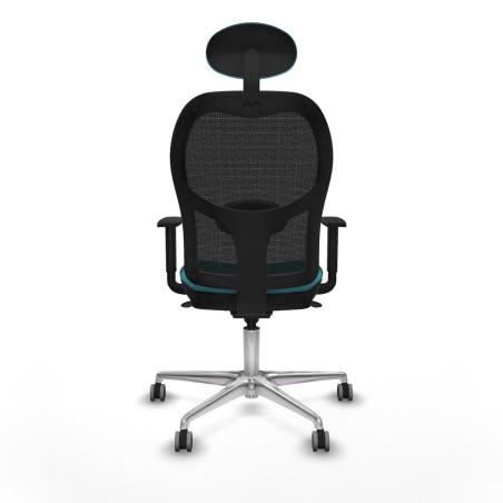 Chaise de Bureau Piqueras y Crespo 1D086G1 Turquoise