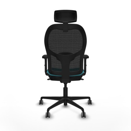 Sedia Ufficio con Poggiatesta Jorquera Piqueras y Crespo 2D036G2 Turch