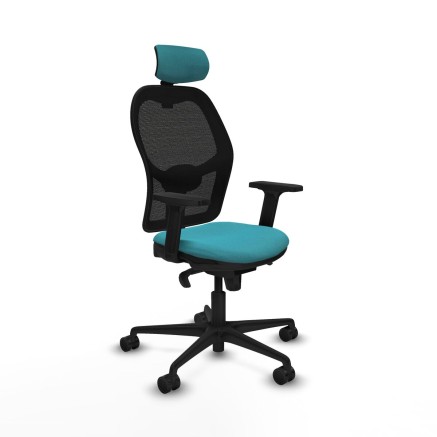 Sedia Ufficio con Poggiatesta Jorquera Piqueras y Crespo 2D036N2 Turch