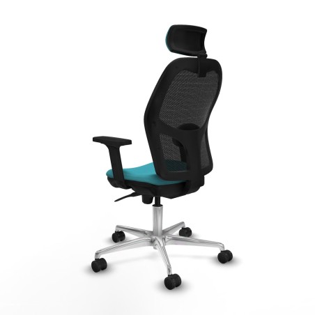 Office Chair with Headrest Jorquera Piqueras y Crespo 2D086N2 Turquois