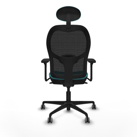 Office Chair with Headrest Jorquera Piqueras y Crespo 3D036G1 Turquois