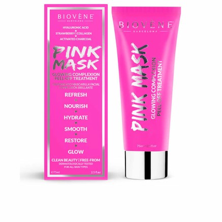 Gezichtsmasker Peel Off Biovène Pink 75 ml