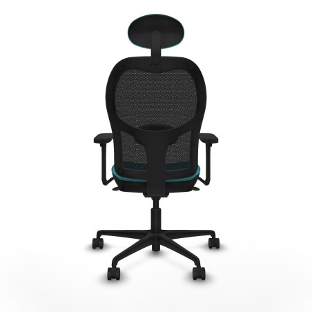 Sedia Ufficio con Poggiatesta Jorquera Piqueras y Crespo 3D036N1 Turch