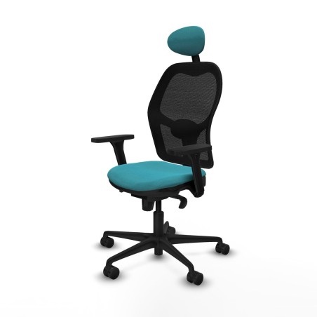 Sedia Ufficio con Poggiatesta Jorquera Piqueras y Crespo 3D036N1 Turch