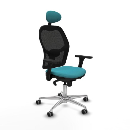 Bürostuhl mit Kopfstütze Jorquera Piqueras y Crespo 3D086G1 türkis