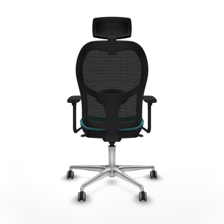 Sedia Ufficio con Poggiatesta Jorquera Piqueras y Crespo 3D086G2 Turch