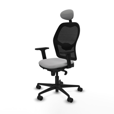Sedia Ufficio con Poggiatesta Jorquera Piqueras y Crespo 2D036N1 Grigi