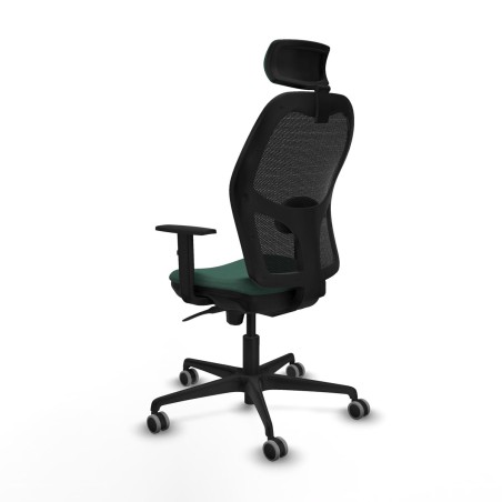 Office Chair with Headrest Jorquera Piqueras y Crespo 1D036G2 Green