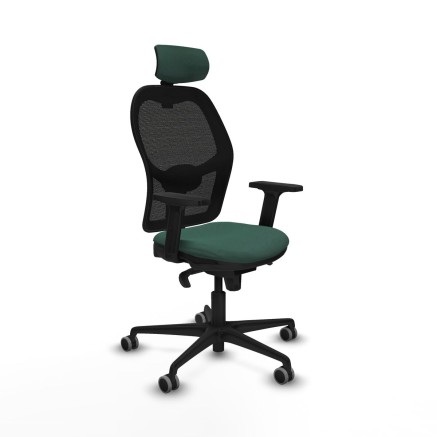 Office Chair with Headrest Jorquera Piqueras y Crespo 2D036G2 Green
