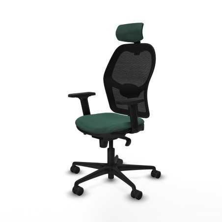 Office Chair with Headrest Jorquera Piqueras y Crespo 2D036N2 Green
