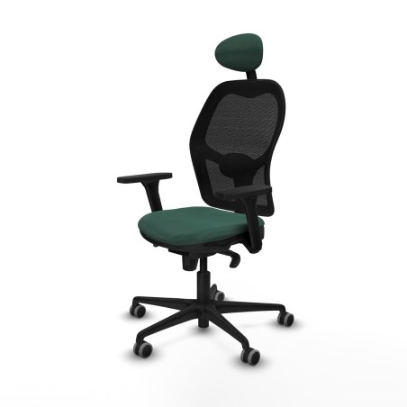 Office Chair with Headrest Jorquera Piqueras y Crespo 3D036G1 Green