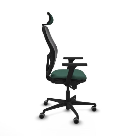 Office Chair with Headrest Jorquera Piqueras y Crespo 3D036G2 Green 2