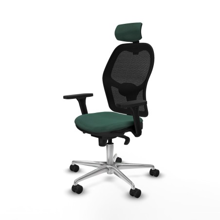 Sedia Ufficio con Poggiatesta Jorquera Piqueras y Crespo 3D086N2 Verde