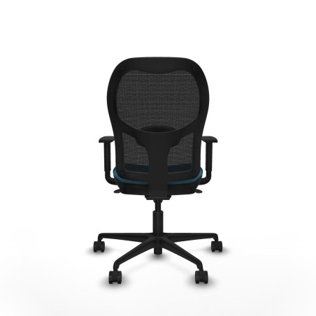 Chaise de Bureau Piqueras y Crespo 1D036N0 Noir Vert pétrole