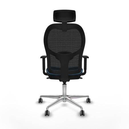 Sedia da Ufficio Piqueras y Crespo 1D086G2 Nero Verde petrolio