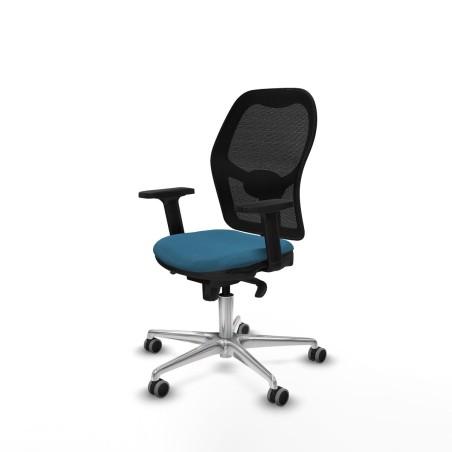 Sedia Gaming Piqueras y Crespo 2D086G0 Nero Verde petrolio