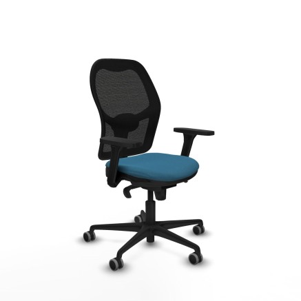 Sedia da Ufficio Jorquera Piqueras y Crespo 3D036G0 Nero Verde petroli