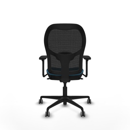 Sedia da Ufficio Jorquera Piqueras y Crespo 3D036G0 Nero Verde petroli