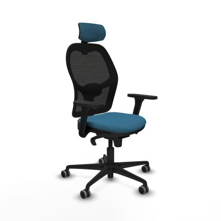 Chaise de Bureau avec Appui-tête Jorquera Piqueras y Crespo 3D036G2 N