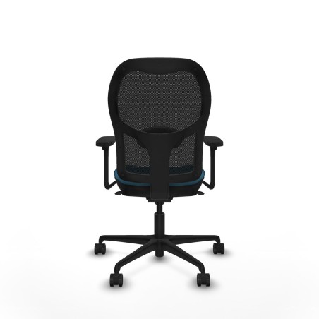 Chaise de Bureau Jorquera Piqueras y Crespo 3D036N0 Noir Vert pétrole