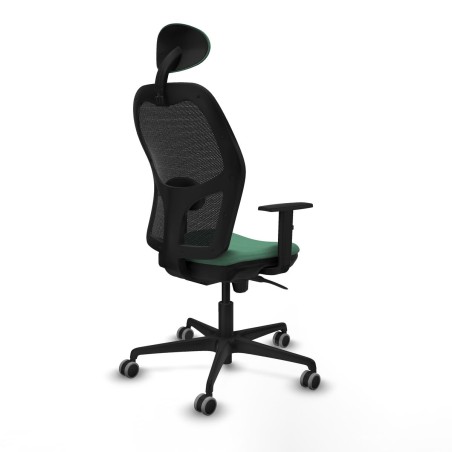 Chaise de Bureau Piqueras y Crespo 1D036G1 Vert émeraude
