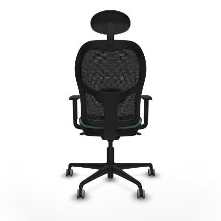 Chaise de Bureau Piqueras y Crespo 1D036G1 Vert émeraude