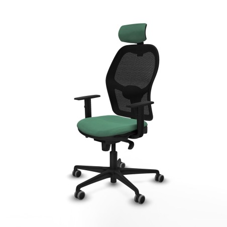 Office Chair with Headrest Jorquera Piqueras y Crespo 1D036G2 Emerald