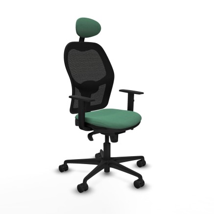 Chaise de Bureau Piqueras y Crespo 1D036N1 Vert émeraude
