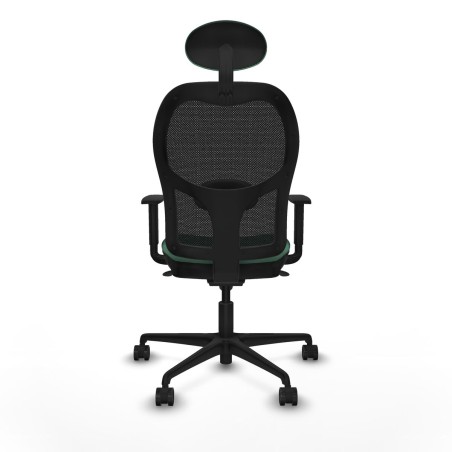 Sedia da Ufficio Piqueras y Crespo 1D036N1 Verde Smeraldo