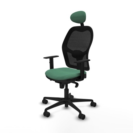 Sedia da Ufficio Piqueras y Crespo 1D036N1 Verde Smeraldo