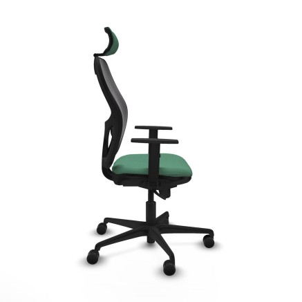 Sedia Ufficio con Poggiatesta Jorquera Piqueras y Crespo 1D036N2 Verde 2