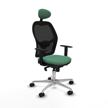 Sedia Ufficio con Poggiatesta Jorquera Piqueras y Crespo 1D086N1 Verde