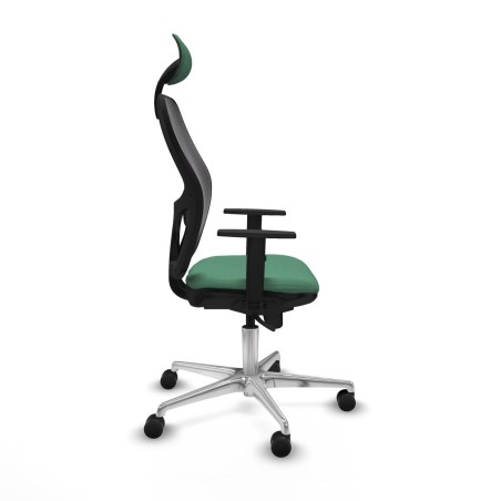 Sedia Ufficio con Poggiatesta Jorquera Piqueras y Crespo 1D086N1 Verde