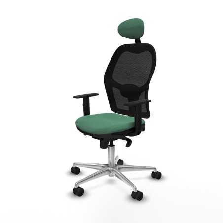 Sedia Ufficio con Poggiatesta Jorquera Piqueras y Crespo 1D086N1 Verde