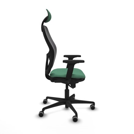 Office Chair with Headrest Jorquera Piqueras y Crespo 2D036G1 Emerald 2
