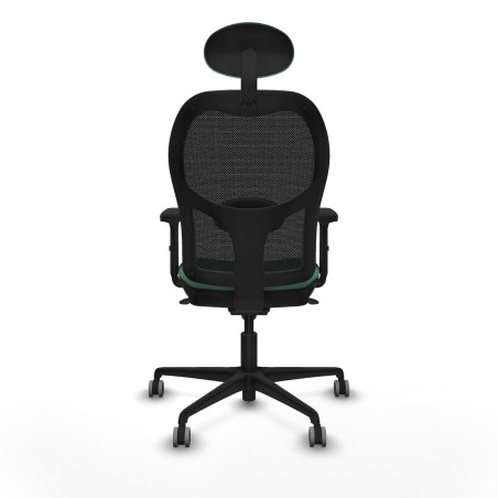 Office Chair with Headrest Jorquera Piqueras y Crespo 2D036G1 Emerald